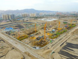 蘭州恒大山水城項目D、E地塊土石方工程施工